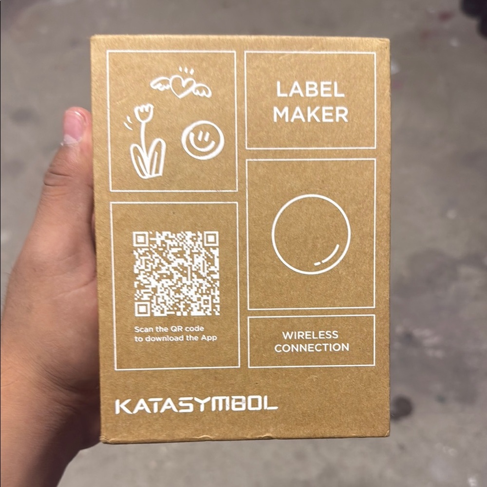 Wireless Label Maker - Gold